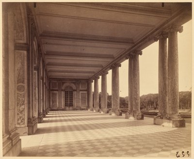 グランド・トリアノン 作： Eugène Atget