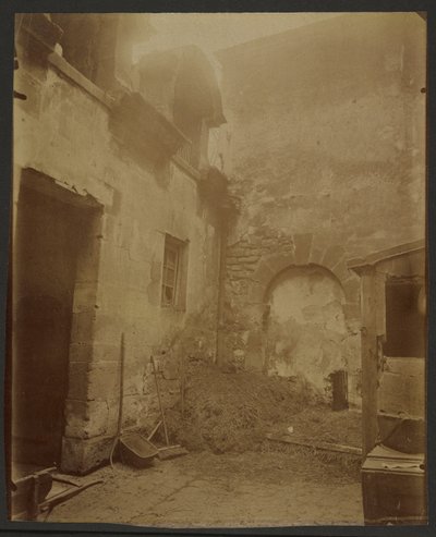 オテル・リシュリュー、18 ケ・ド・ベテューン 作： Eugène Atget