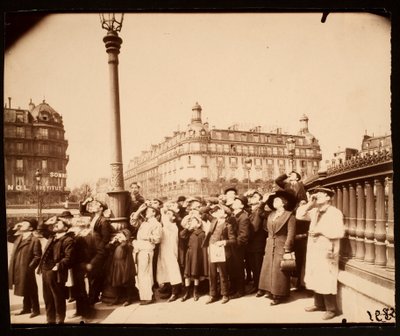 Eclipse、1912年4月 作： Eugène Atget