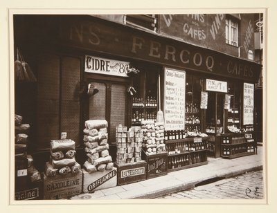 店頭 作： Eugène Atget