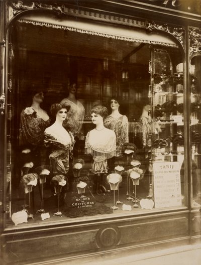 美容室の研究 作： Eugène Atget