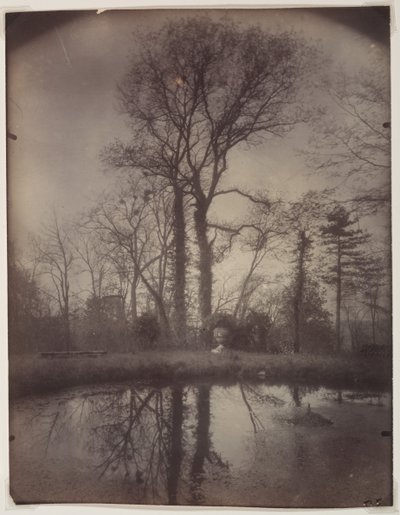 ソーの公園[1925年4月、午前7時] 作： Eugène Atget