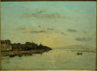 ソンム河口 作： Eugene Louis Boudin