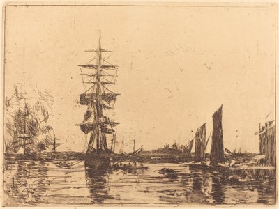マリンビュー 作： Eugène Boudin