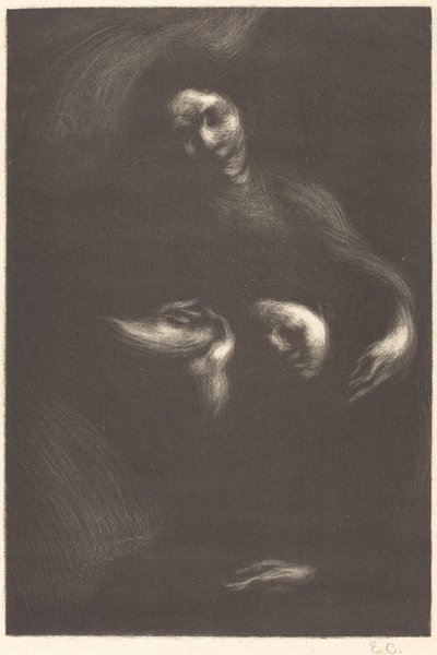 トルストイへのオマージュ 作： Eugène Carrière