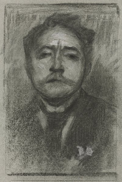 ジャン・アジャルベールの肖像 作： Eugène Carrière