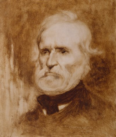 ルイ＝オーギュスト・ブランキの肖像 1805-1881年、c. 1880年。 作： Eugène Carrière