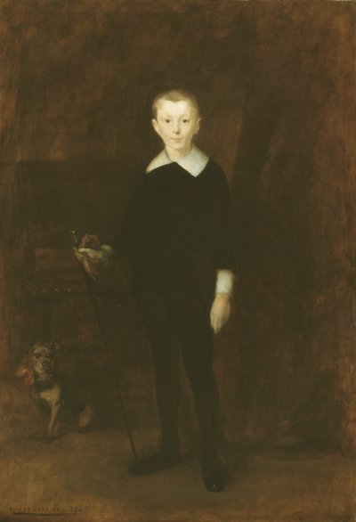 少年の肖像 作： Eugène Carrière