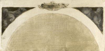 パリ市立ホテル科学サロンのためのスケッチ：数学と鉱物学、1889年から1891年の間（油彩・カンヴァス） 作： Eugène Carrière