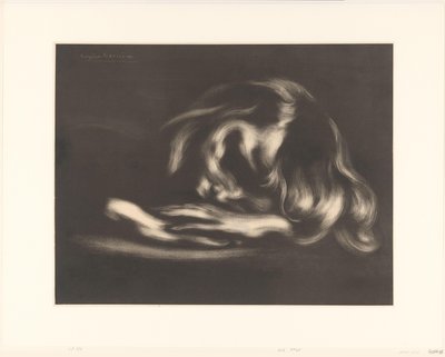 眠っている少女 ル・ソメイユ 作： Eugène Carrière