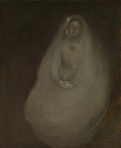 最初の聖体拝領、ca。 1896 作： Eugène Carrière