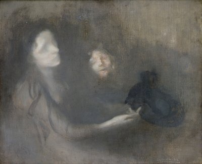 帽子の女 作： Eugène Carrière