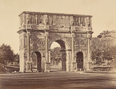 コンスタンティヌスの凱旋門、1848-52。 作： Eugène Constant