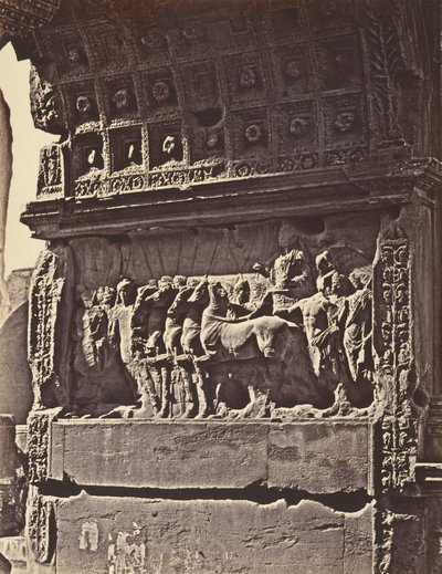 タイタスの凱旋門の浅浮き彫り、1848-52 年。 作： Eugène Constant