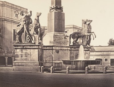 モンテ・カヴァッロ、1848～52年。 作： Eugène Constant