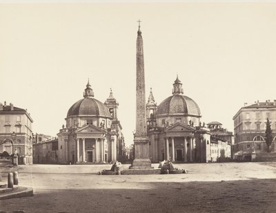 ポポロ広場、1848-52。 作： Eugène Constant