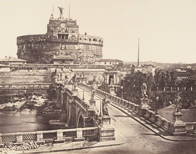ポンテとカステル S. アンジェロ、1848-52。 作： Eugène Constant