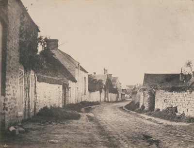 バルビゾン、1860年頃。 作： Eugène Cuvelier