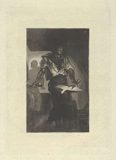 鍛冶屋, 1833., 1833. 作： Eugène Delacroix