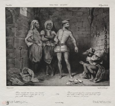 フロンテ・ブフとユダヤ人 作： Eugène Delacroix
