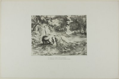 ハムレット』よりオフィーリアの死、第13曲 作： Eugène Delacroix
