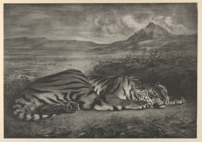 ロイヤルタイガー、1829年、1829年。 作： Eugène Delacroix