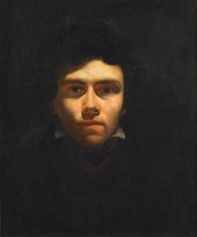 自画像、1816年頃。 作： Eugène Delacroix