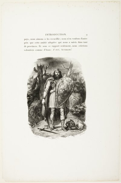 ヴェルシンゲトリックス 作： Eugène Delacroix