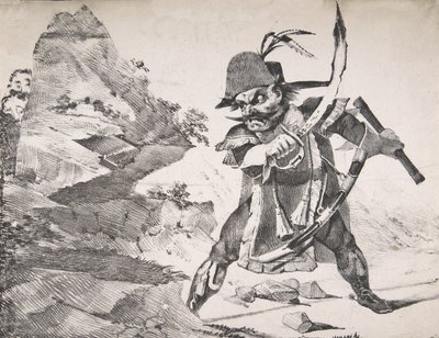 あなたの後ろに注意してください！ ! ! !, 1822., 1822. 作： Eugène Delacroix