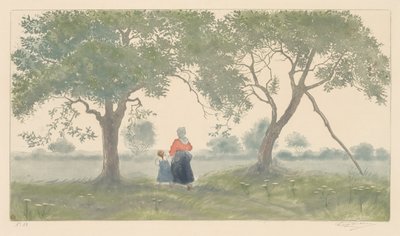 リンゴの木 作： Eugène Delâtre