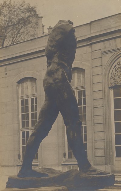 歩く男、1907-1912。 作： Eugène Druet