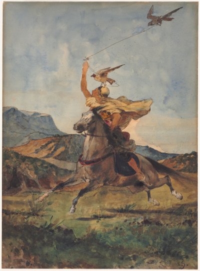 鷹匠 作： Eugène Fromentin