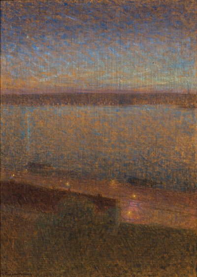 1895年5月のある夜。 作： Eugène Jansson