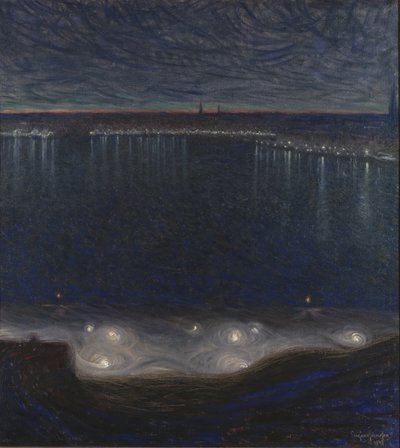 リダーフィヤルデン、ストックホルム 作： Eugène Jansson