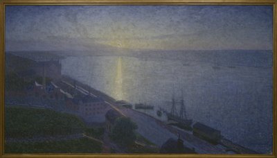 日没、1895 作： Eugène Jansson