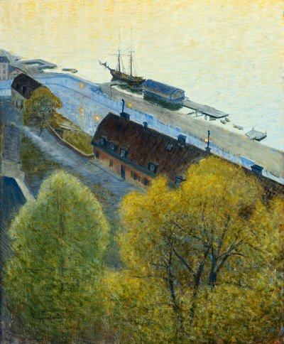 janssSpring夜、 作： Eugène Jansson