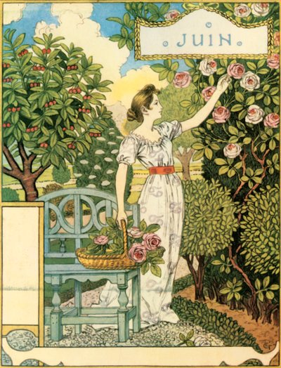 1896年6月。 作： Eugene Grasset