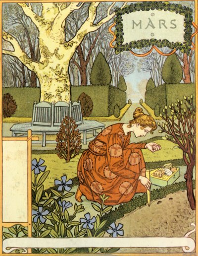 1896年3月。 作： Eugene Grasset
