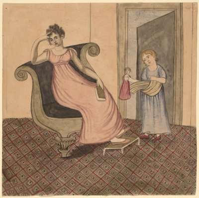 お母さんと子供 作： Eunice Pinney