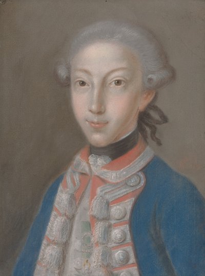 制服を着た若い男の肖像 作： European 18th Century