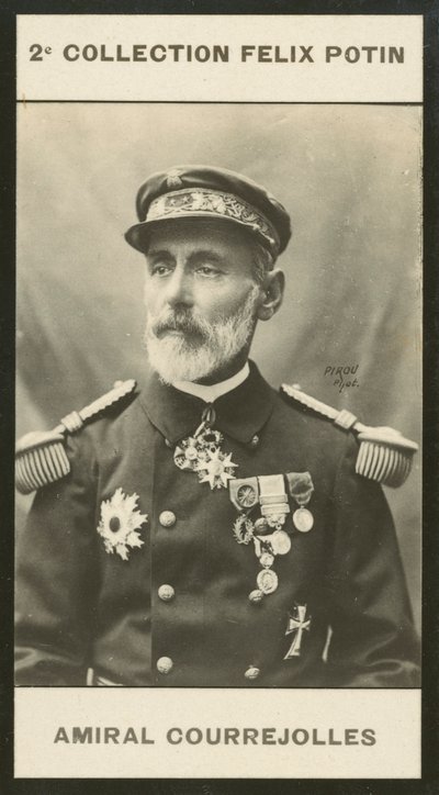 チャールズ・ルイ・テオバルト・クールジョレ提督（Admiral Charles-Louis-Theobald Courrejolles 作： European Photographer