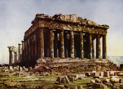 アテネ、パルテノン神殿（写真 作： European Photographer