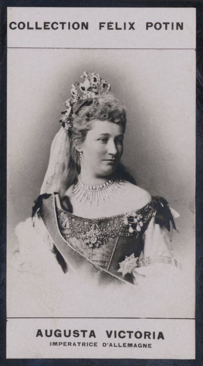 アウグスタ＝ヴィクトリア、インペラトリーチェ・ダールマーニュ（1858年）（モノクロ写真 作： European Photographer