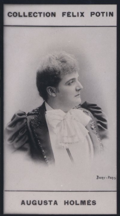 オーガスタ・ホームズ（1850-1902）（モノクロ写真 作： European Photographer