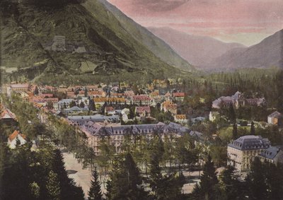 Bagneres-De-Luchon、一般的なビュー 作： European Photographer
