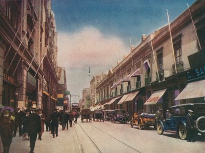 Calle Ahumada, Santiago, Chile (写真) 作： European Photographer
