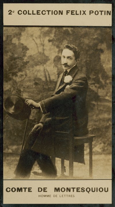 ロベール・ド・モンテスキュー伯爵（文学者 作： European Photographer
