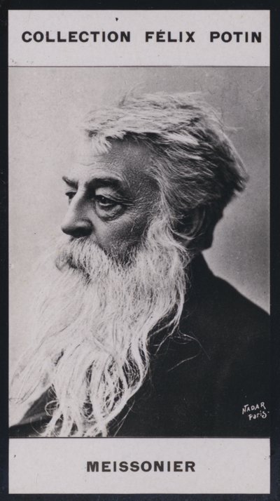 Ernest Meissonnier (1815-1891) (白黒写真) 作： European Photographer