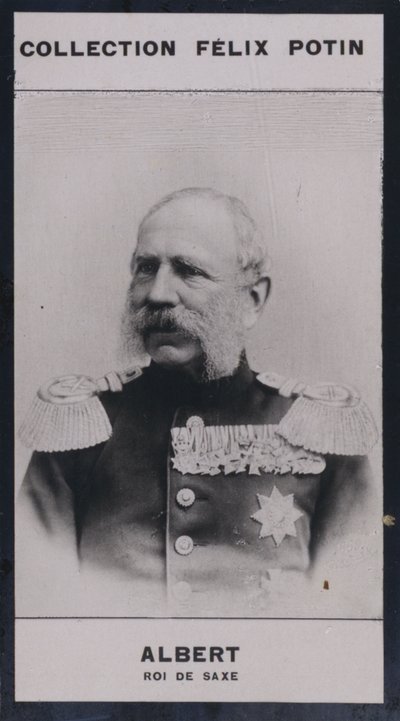 Frederic-Auguste Albert, Roi De Saxe (1828-1902) (bw photo) 作： European Photographer