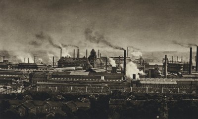 ドイツ、クルップ製鋼所（モノクロ写真 作： European Photographer